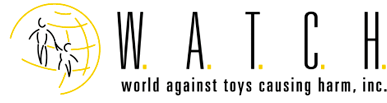 World Against Toys Causing Harm, Inc. (W.A.T.C.H.) Logo