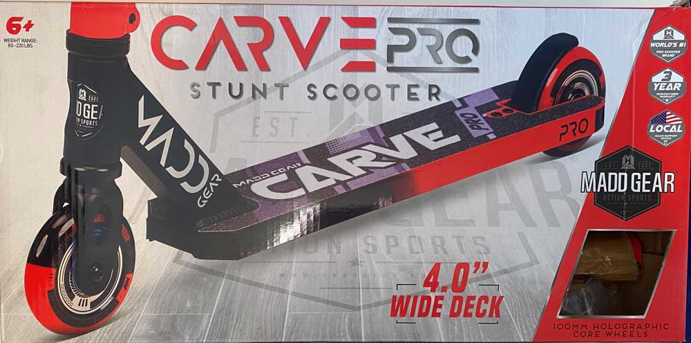 Toy 2 :: CARVE PRO STUNT SCOOTER – World Against Toys Causing Harm, Inc.  (W.A.T.C.H.)